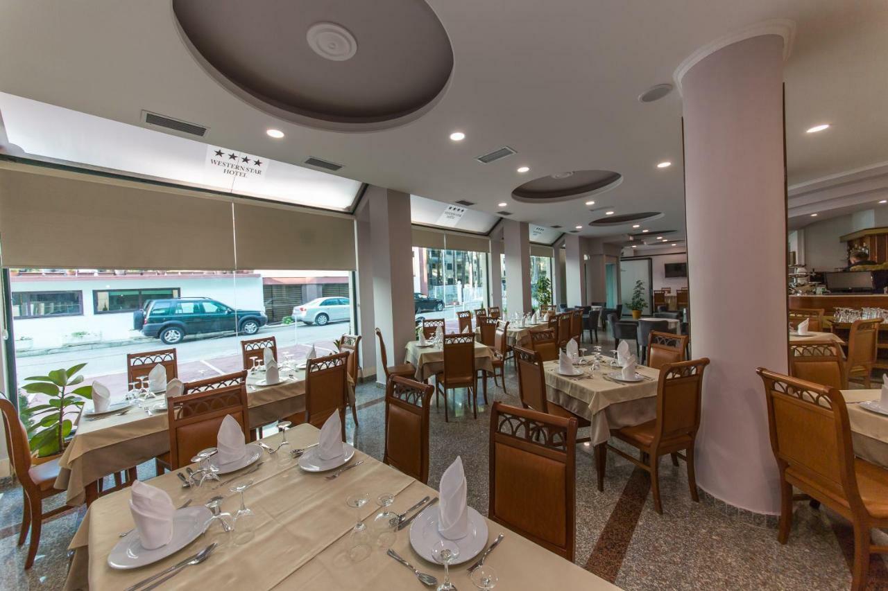Western Star Hotel Durres Bagian luar foto
